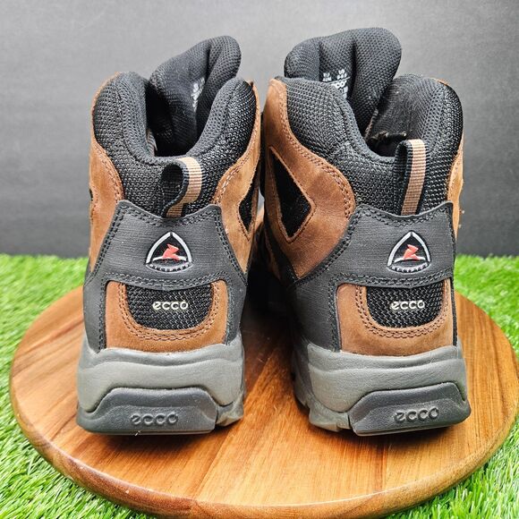 Ecco Receptor Gore Tex Brown Leather Lace Up Hiking Boots Mens EU 43/US 9-9.5 main image 14